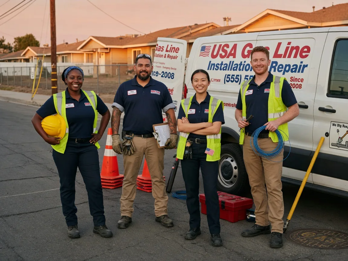 Gas Line Installation company in Avenal, CA